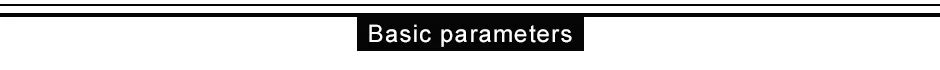 Basic-parameters