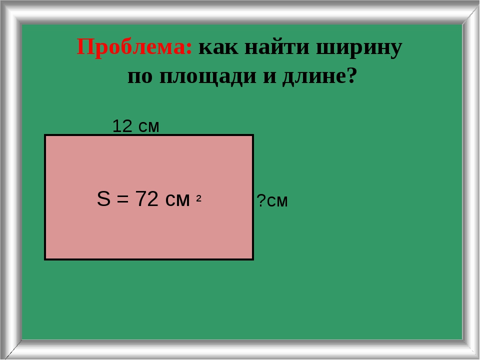 Площадь комнаты