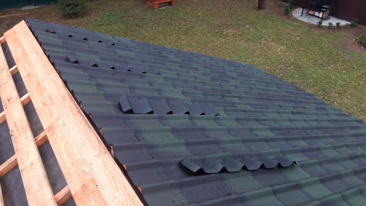 Как покрыть ондулином четырехскатную крышу: Особенности монтажа .