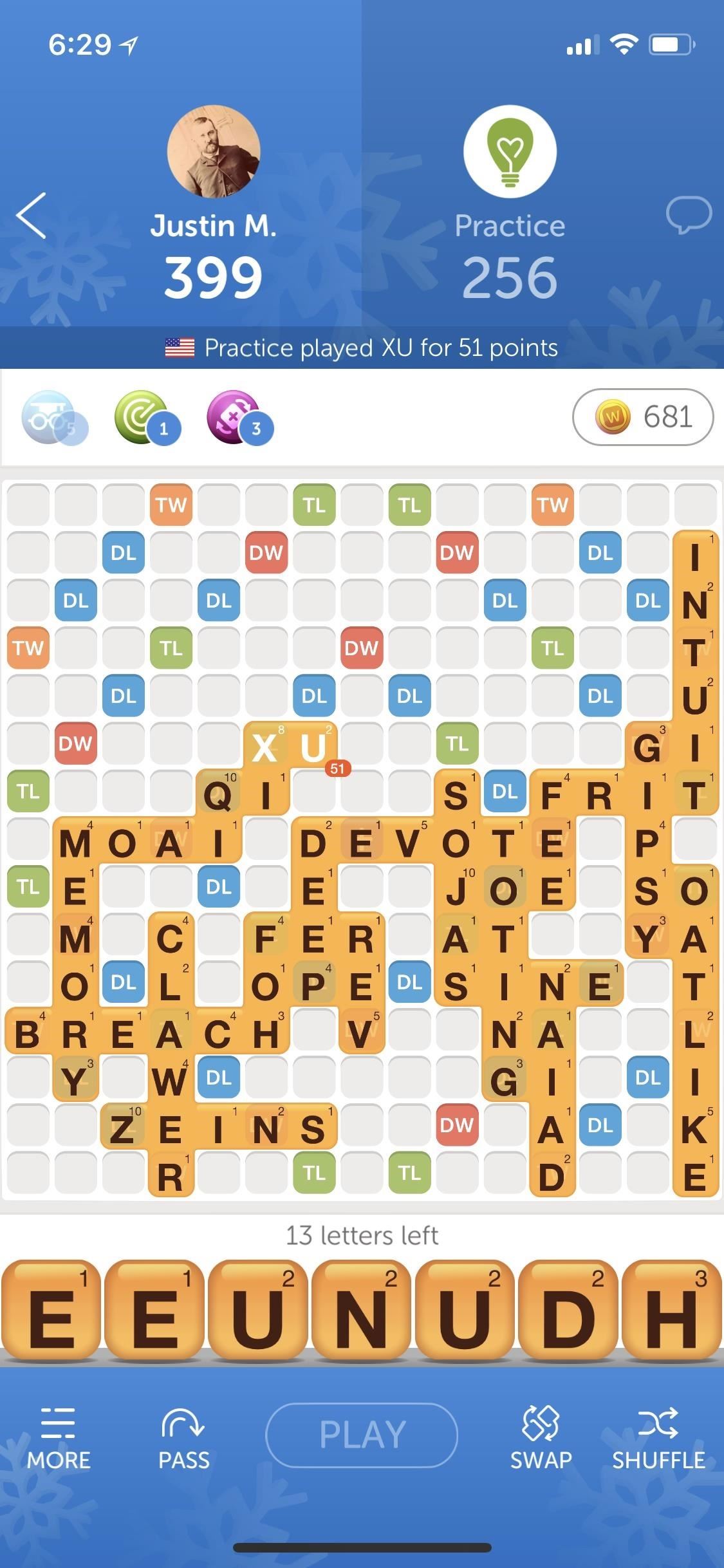 How to Use the Remaining Tiles Bag to Score Big in Words with Friends