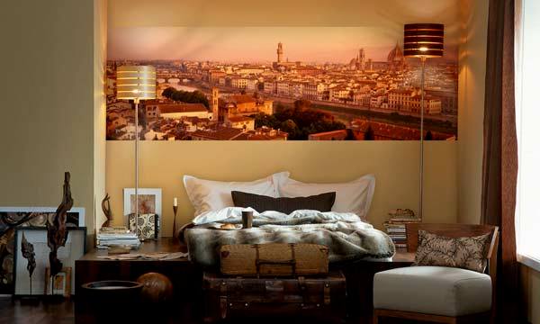 Городская панорама в вашей спальне