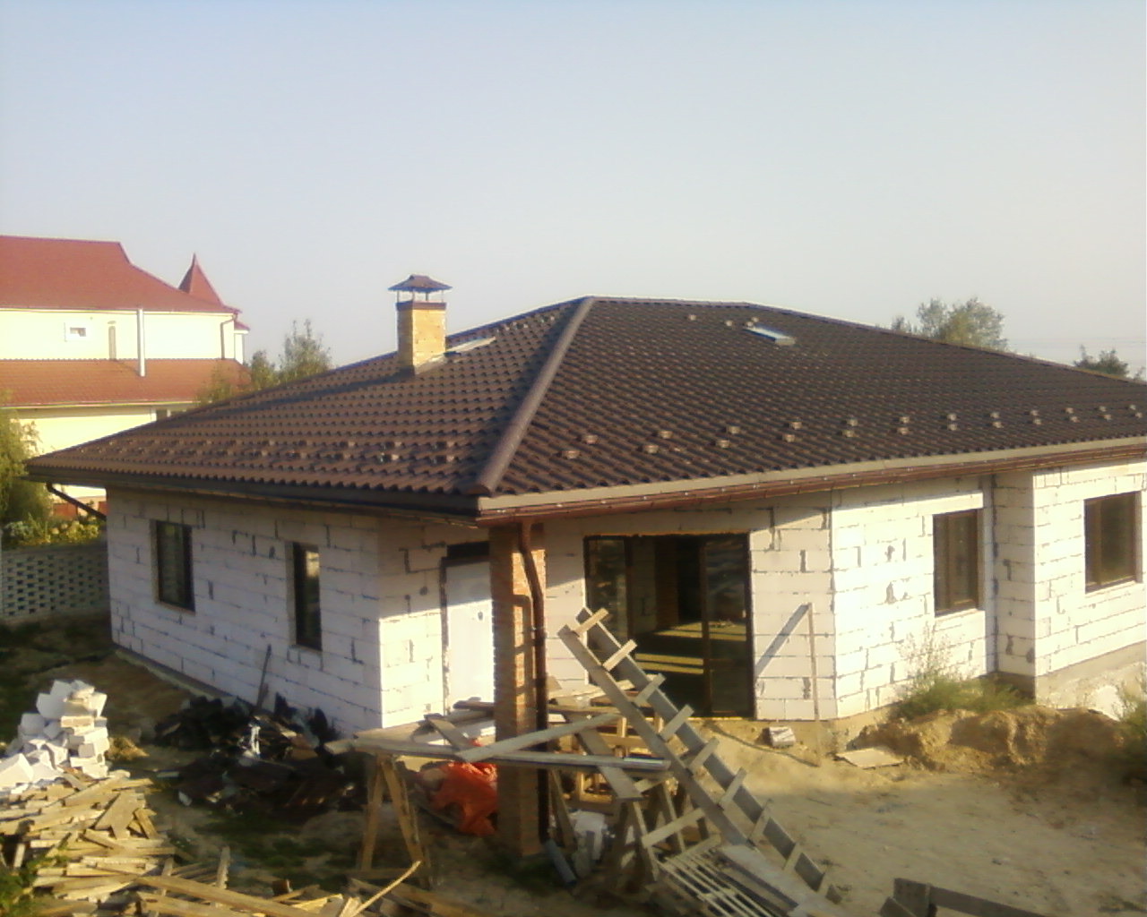 Фото дома с вальмовой крышей фото