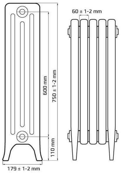 Сколько весит одна секция чугунной батареи. Радиатор Derby Ch 500/110. Радиатор чугунный RETROSTYLE Derby Ch 500/160 x1. Радиатор чугунный RETROSTYLE Derby Ch 600/160 x21. Радиатор чугунный RETROSTYLE Derby Ch 500/110 x28.