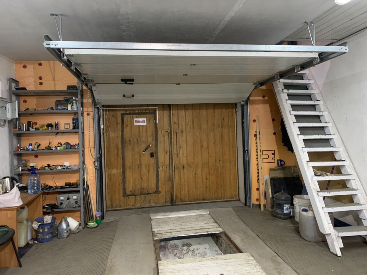 Двухэтажный гараж