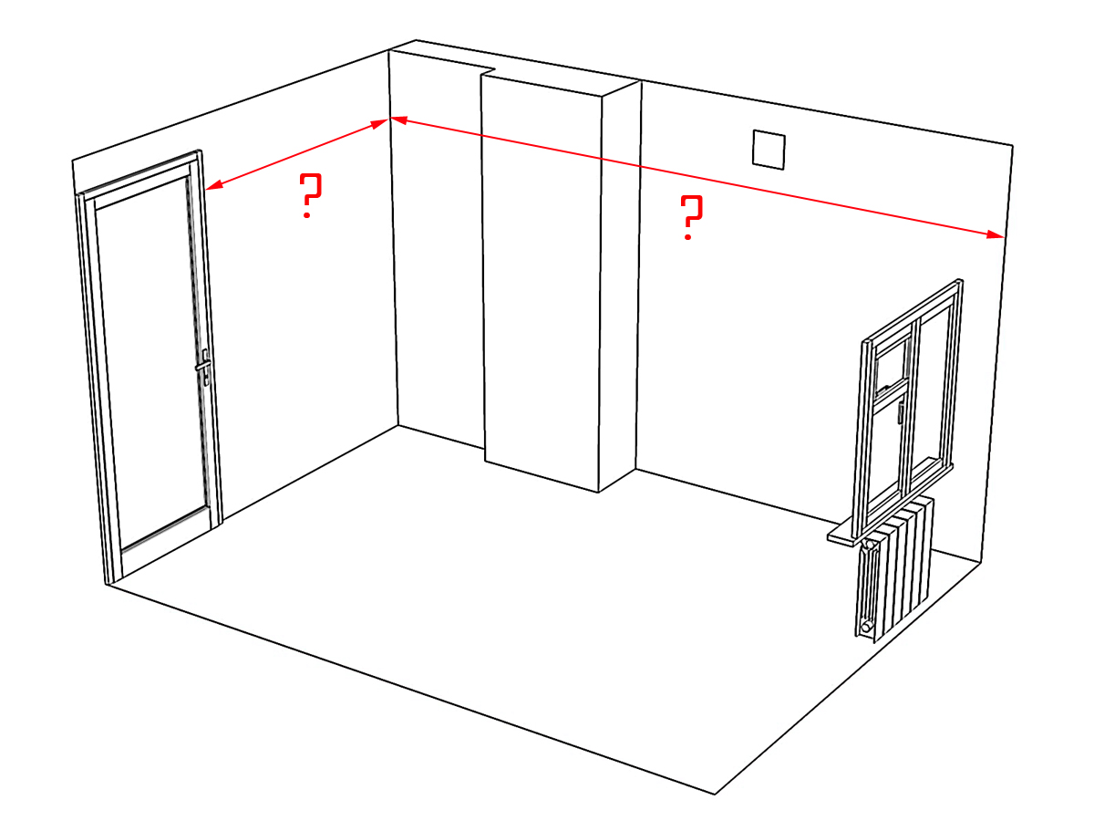 Сколько нужно рулонов обоев на 18 кв метров комнаты метровых