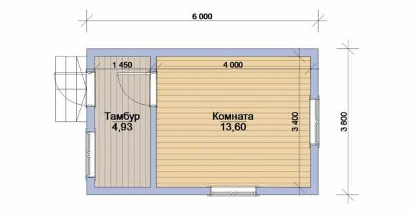 Схема строительства бытовки