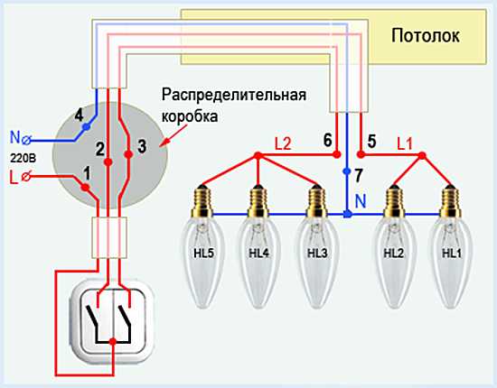 Схема подключения двухрежимных птф с тремя проводами