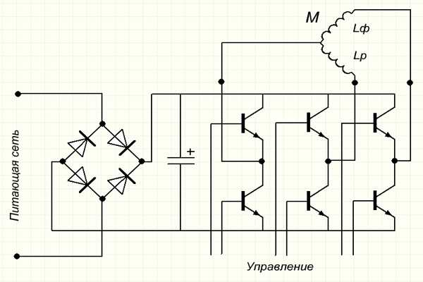 Изменить направление вращения двигателя