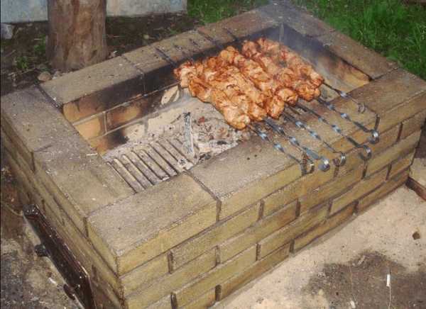 Мангал своими руками из кирпича самый простой и недорогой фото