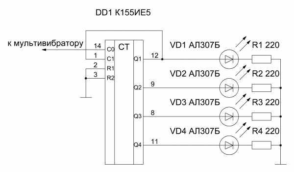 К155ие6 схема подключения