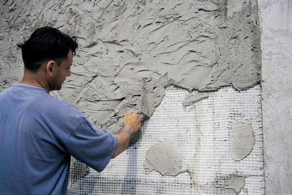 Штукатурка цементом – известковый состав для внутренних и наружных .