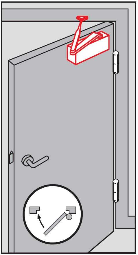 Дверь открывается как отрегулировать. Как установить доводчик на дверь. Доводчик для пластиковой двери. Доводчик крепление к полотну. Доводчик дверной в разрезе.